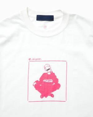イラストレーター長場雄×ビームスT、SNSで話題の4人を描いたTシャツが登場
