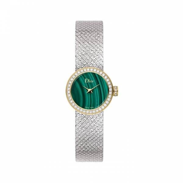 ディオール新作時計「ラ デ ドゥ ディオール サティーヌ」ラピスラズリやマラカイトを用いた贅沢な1本
