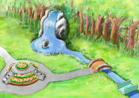 シルバニアファミリーの世界を再現したテーマパーク「シルバニアパーク」茨城こもれび森のイバライドに誕生