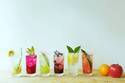 フタバフルーツの果物サワー専門店「ヨツバー」渋谷に誕生 - 氷の中にフルーツ＆ハーブ