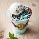 ジェラート専門店「マリオジェラテリア」のチョコミントかき氷、夏季限定で発売