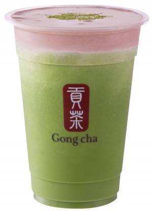 台湾ティー「ゴンチャ」濃厚“ミルクフォーム”を楽しむ、抹茶ミルクティー×チョコの新作ドリンク