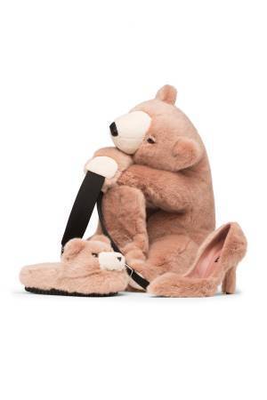 ドルチェ＆ガッバーナ“クマ”バッグ＆シューズ、ぬいぐるみのようなふかふか質感
