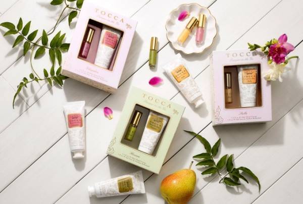 トッカの春夏コフレ、グレープフルーツやフローラルなど7種の香りが楽しめるミニフレグランスのセット