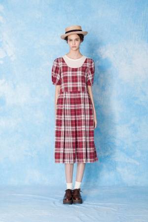 ジェーンマープルドンルサロン18年夏コレクション、"マドラスチェック"のワンピースなど
