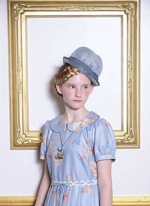 エミリーテンプルキュート「青い鳥」が飛び回るワンピース＆鳥かごネックレス発売