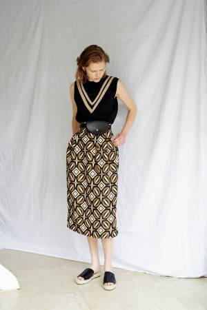 マウジー夏の新作ウェア、大地や野草をイメージしたカラー＆エスニック柄のコクーンスカートなど