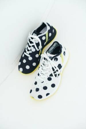 フラボア×ニューバランス - ドット柄スニーカー&吹き出し柄カットソーなどコラボ初のウェアも