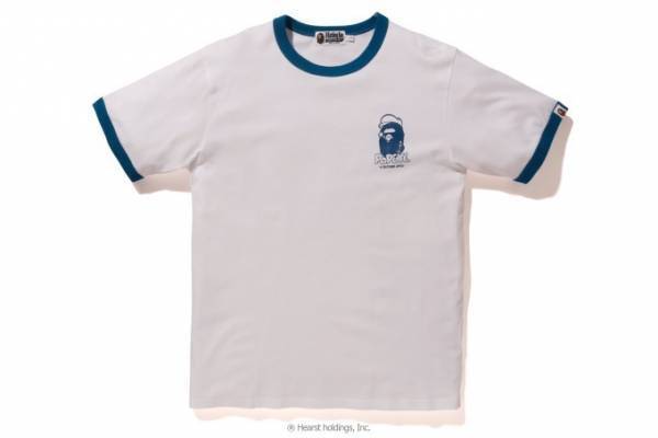 ア ベイシング エイプ×アメキャラ「ポパイ」のコラボ、コミックをモチーフにしたパーカーなど