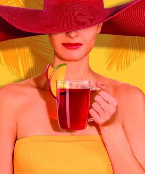 パリ発「クスミティー」の"薔薇色"フレーバーティー「アクアエグゾティカ」ハイビスカスにフルーツを