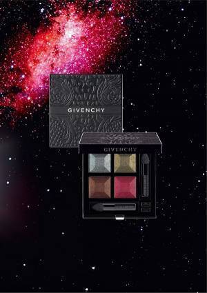 ジバンシイの秋コスメ、黒＆赤の4色アイシャドウ＆“90度に曲がる”マスカラに初の限定色