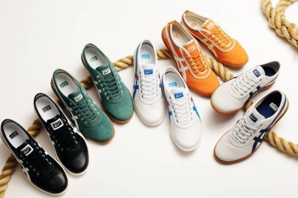 オニツカタイガーの新スニーカー「TSUNAHIKI」ユニークな靴底の綱引き専用シューズがモデル