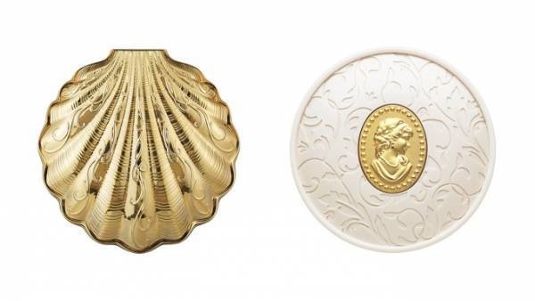 レ・メルヴェイユーズ ラデュレ新作コスメ - ゴールドの“貝殻”パウダーケース&ローズ香るファンデ