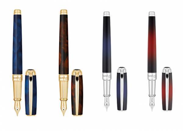 エス・テー・デュポンのペンコレクション「アトリエ」「アトリエ サンバースト」に新デザイン登場