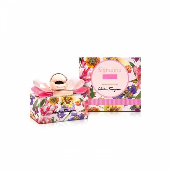 サルヴァトーレ フェラガモ、限定ボトルのフレグランス「シニョリーナ イン フィオーレ オーデトワレ」