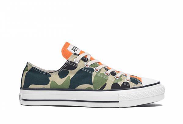 コンバース「オールスター J」見る角度で色柄が変化するクレイジーパターン、ビリーズエンターが発売