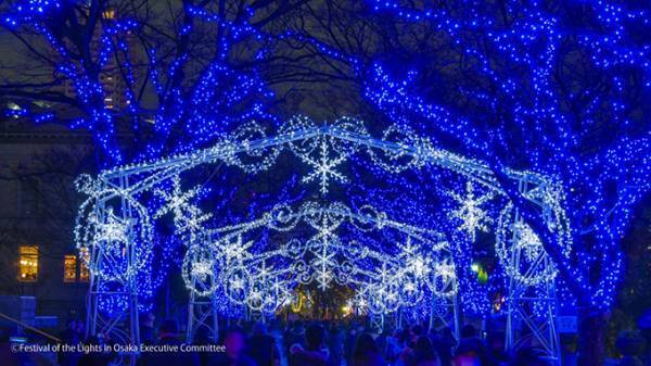 「大阪・光の饗宴2018」御堂筋イルミネーションや光のアートフェス「OSAKA光のルネサンス」