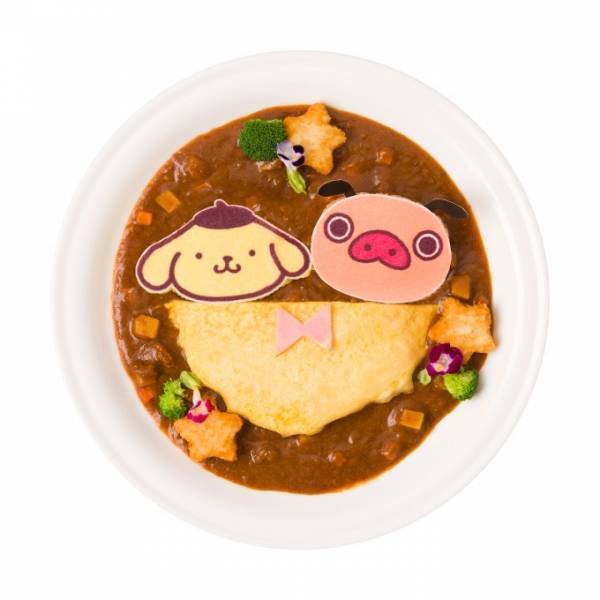 「パンパカパンツ×ポムポムプリンカフェ」関西初上陸、パンケーキタワーやパフェ大阪・心斎橋に