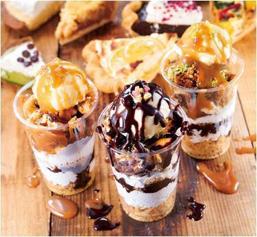 好みのパイをパフェにする「ザ パイホール ロサンゼルス」の新メニュー、原宿竹下通り店で発売