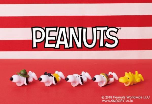 スヌーピーがガブっと"噛みつく"iPhoneケーブルアクセサリー「ケーブルバイト」ピーナッツとコラボ