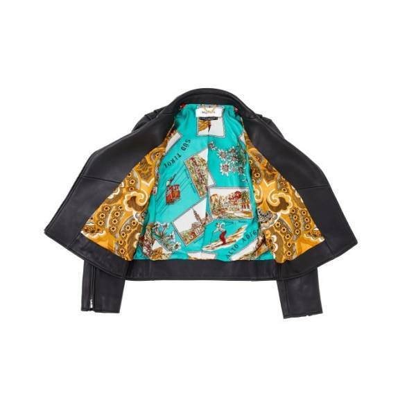 ミュベールから、全て"一点物"のライダースジャケット - 裏地にヴィンテージスカーフを使用