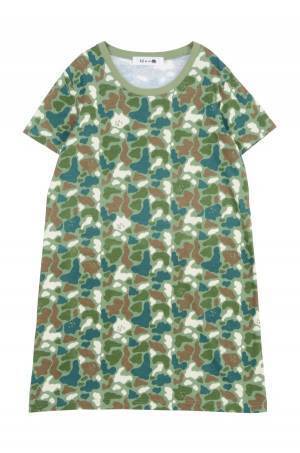 “にゃー”がカモ柄にかくれんぼ！「カモフラにゃー」シリーズよりTシャツやバッグ登場