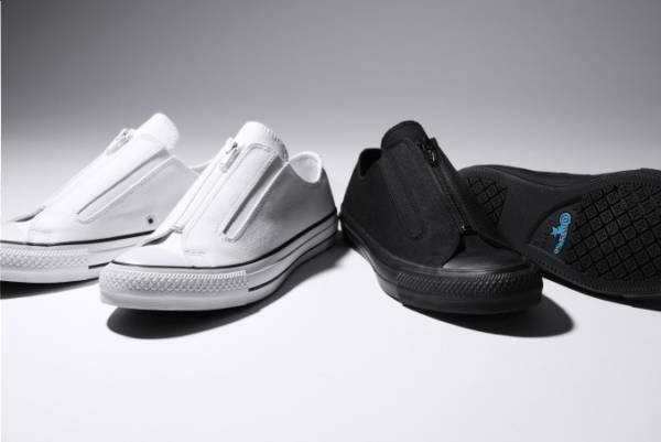 コンバースのスニーカー「オールスター 100」にジップアップ式の新型スリッポン