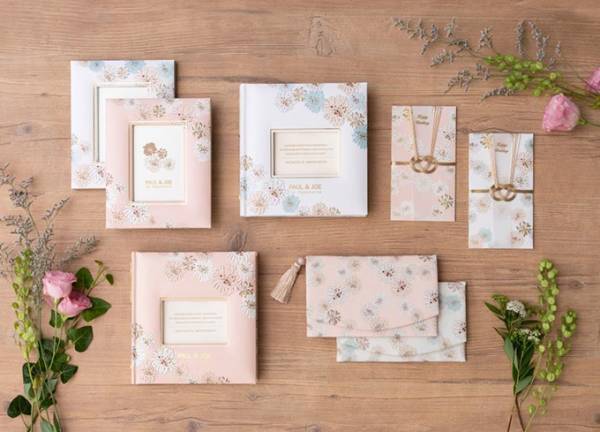 ポール & ジョーから「クリザンテーム」の花柄アルバムやウェディング用のご祝儀袋