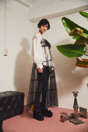 「透ける。Vol.2」伊勢丹新宿店で - レース・PVC・チュール等シースルーのウェアやバッグ集結