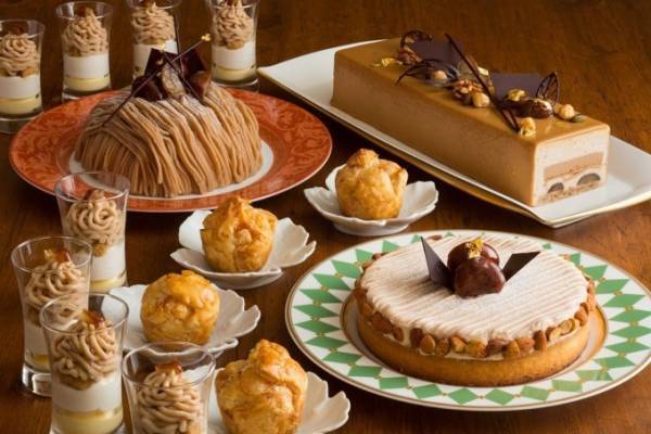 旬の“栗”スイーツが集まる夜のデザートブッフェ、横浜ベイホテル東急で - できたてモンブランなど