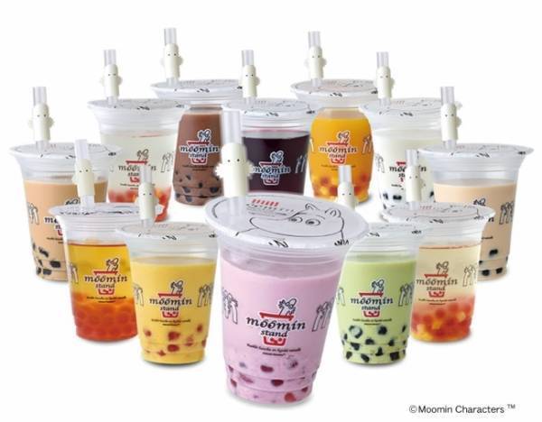 「ムーミンマシュマロ ユニコーンフローズン」もちもち食感“ニョロニョロのたね”入りドリンク