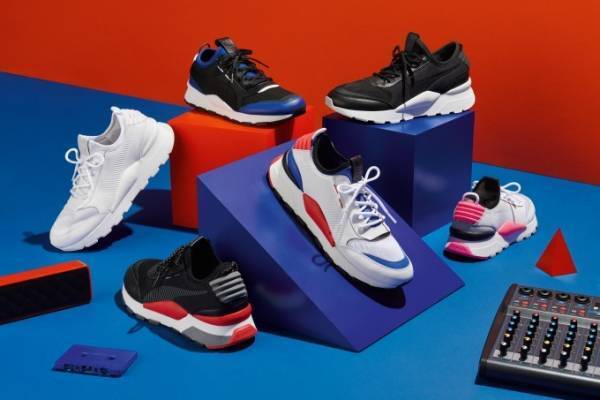 プーマの新作スニーカー「RS-0 Sound」80'sポップミュージックに着想