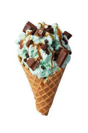 コールドストーンからチョコミントアイスを使った限定メニュー、シェイクやザクザク食感のチョコキャラメル