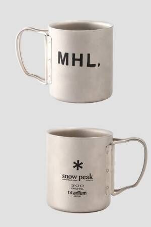 MHL×スノーピーク初コラボ「Snow Peak for MHL」&quot;焚火&quot;ウェアやロゴ入りマグ