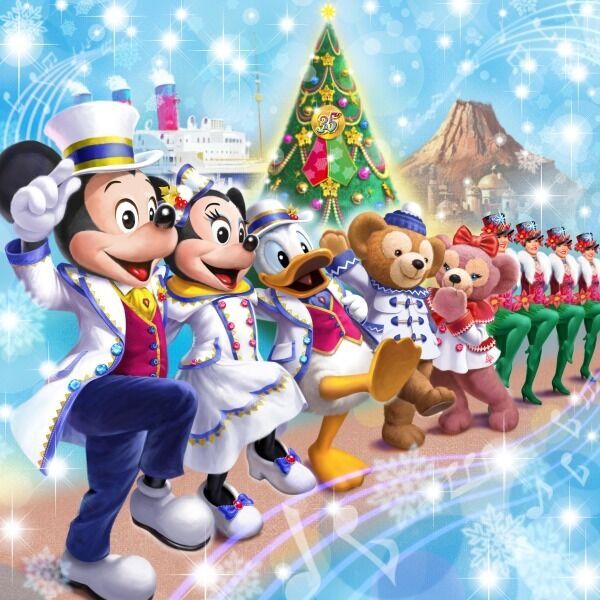 東京ディズニーランド＆シーの「ディズニー・クリスマス」35周年を祝う様々なイベント＆グッズ