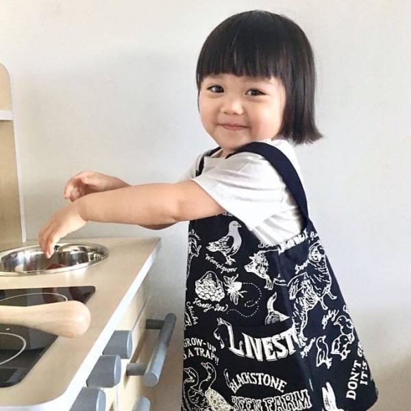 ミントデザインズ ベビー18秋冬の新作、動物柄ジャンパースカート＆スタイが高島屋限定で