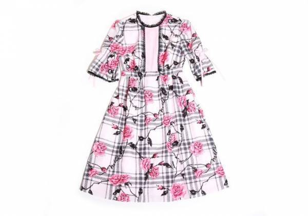 ミルク新作「ラヴィアンローズ」バラの蕾に"スカル" を隠したワンピース＆スカートなど