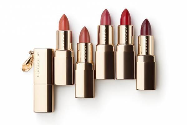 SUQQU15周年限定ミニリップスティックとアイ＆チーク コンパクト、スワロフスキー輝く特別デザイン