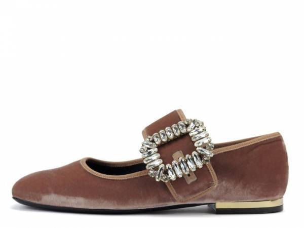 ロジェ ヴィヴィエ 18秋冬新作シューズ - ピンクベルベッドのメリージェーンやアニマル柄ブーティ