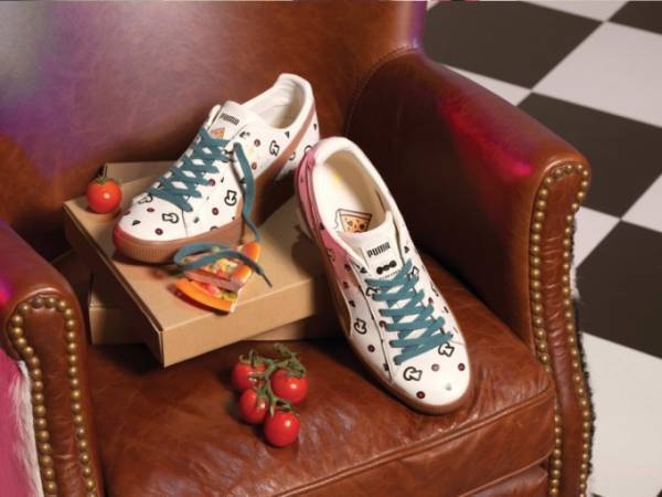 プーマ「スーパーマーケット」着想のスニーカー＆アパレル、アイスやピザを散りばめて