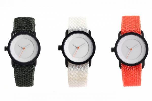 ティッド ウォッチズの限定時計「ティッド  キャンバス 002」異なる編み方で仕上げたカラフルベルト