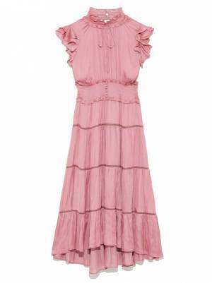 ファーファー18秋冬新作、ノルディック×水玉のドッキングワンピやマルチボーダートップス