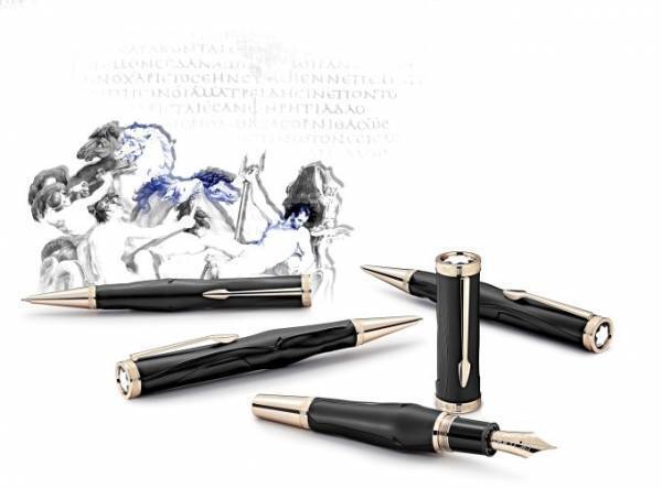 モンブランから古代ギリシャの叙事詩人・ホメロスの世界を表現した万年筆やボールペン
