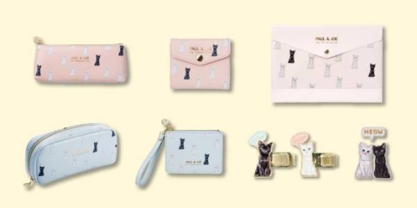 ポール ＆ ジョー人気の猫柄「チェスキャット」に新作、パステルカラーの文房具やiPhoneケース