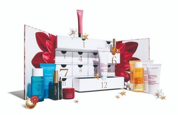 クラランスのコフレ「アドベント カレンダー 2018」12種のコスメでクリスマスまでカウントダウン