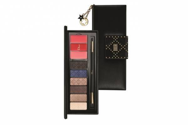 ディオールのクリスマス限定コスメ、スタッズ＆星チャームを飾ったリップ＆アイ パレット