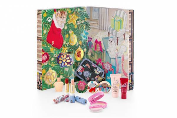 ポール & ジョー ボーテのクリスマスコフレ - コスメたっぷり、猫がモチーフのアドベントカレンダー