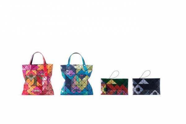 BAO BAO ISSEY MIYAKE 新作バッグ - 男女の顔を配したトート、期間限定イベントも
