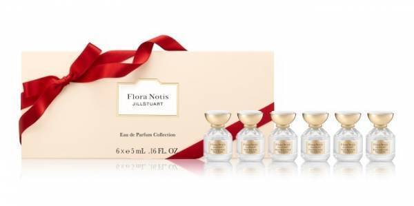 フローラノーティス　ジルスチュアートのクリスマスコフレ、6つの花の香りを詰め込んだフレグランスセット