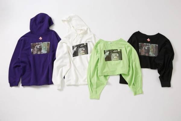 SLY×映画『グレムリン』『ゴーズトバスターズ』劇中シーンをデザインしたパーカー＆ロンT